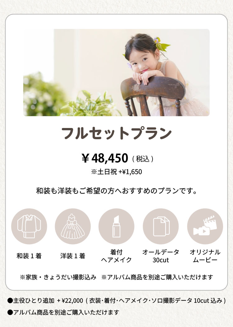 フルセットプラン